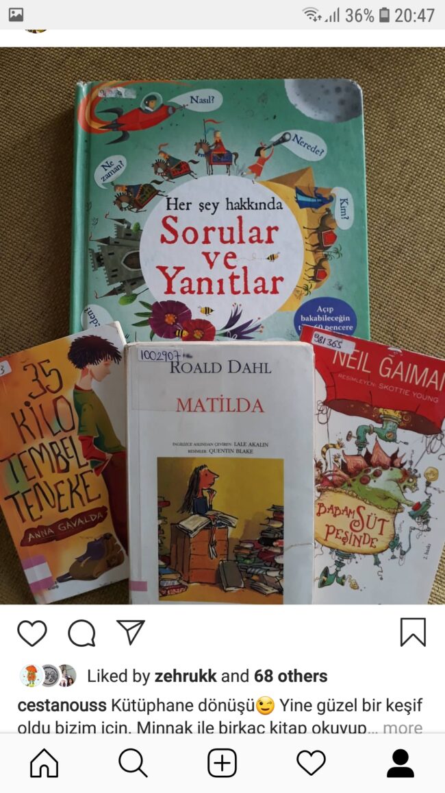 Kütüphane Ziyareti