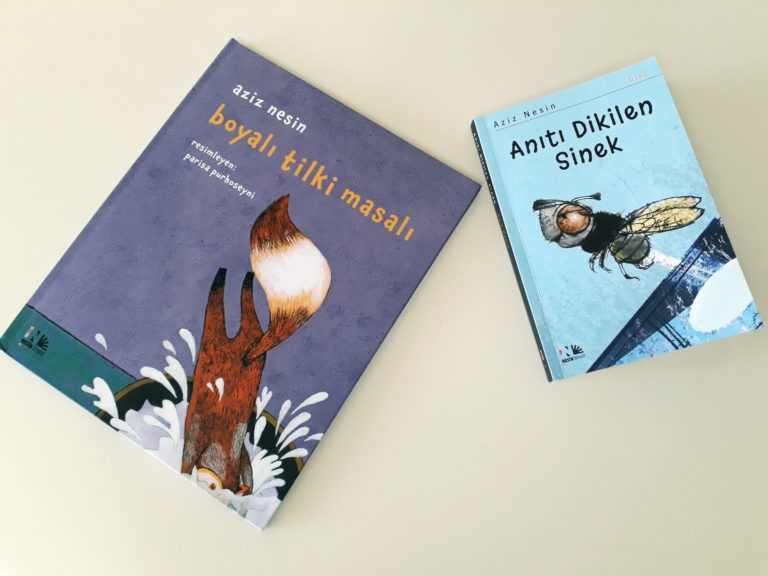 boyalı tilki masalı anıtı dikilen sinek